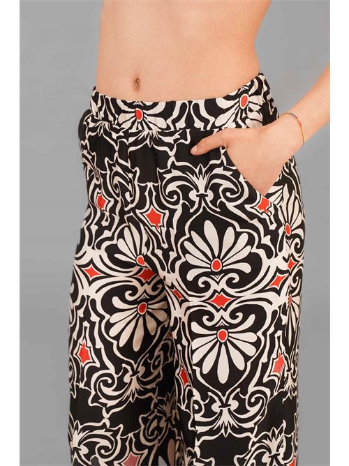 Pantalone fantasia Double C | G036-105FANTASIA